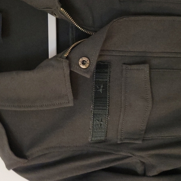 Eden SOCIETY olive military safari utility field Landgirl cinch jacket - Picture 4 of 15